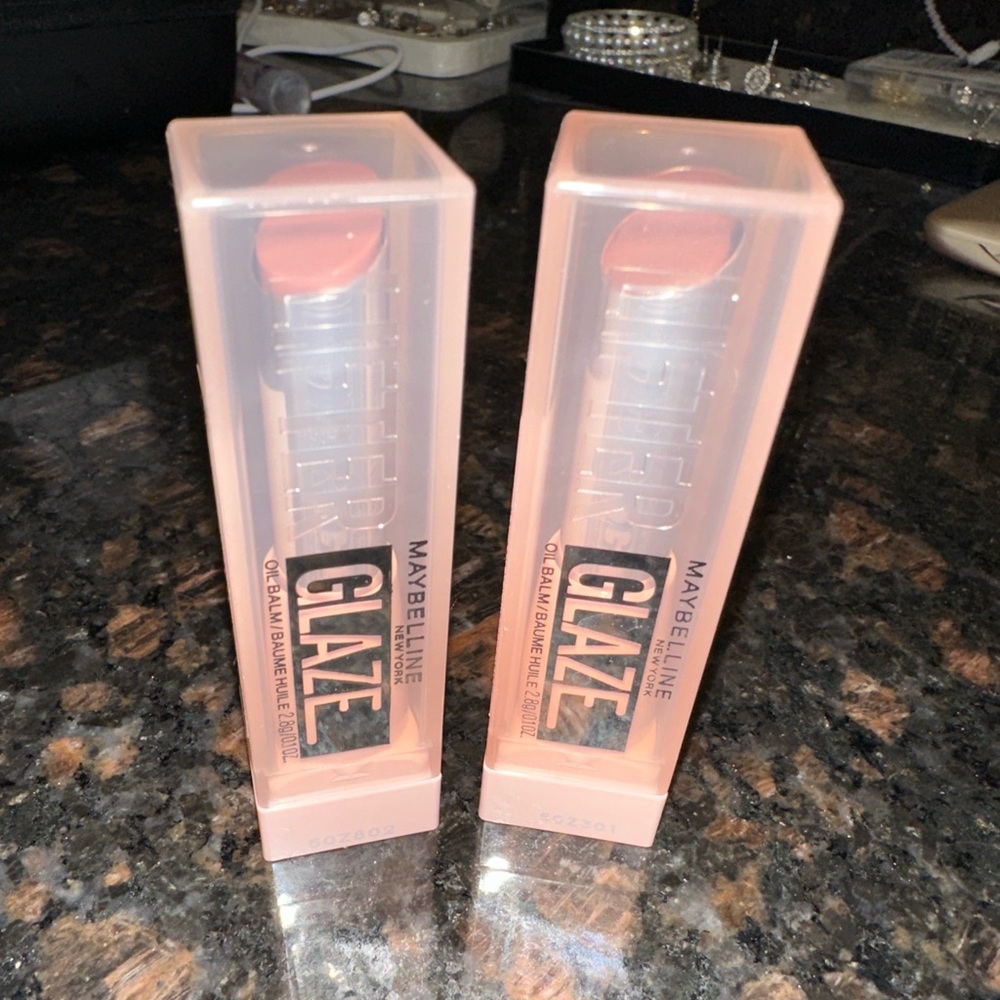 TWO FOR 1: Maybelline Glaze Lip Gloss Duo - BEERY HAZE!